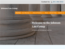 Tablet Screenshot of j2law.com